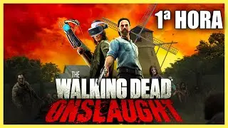 The Walking Dead VR: Onslaught - PRIMEIRA HORA do Jogo no PlayStation VR