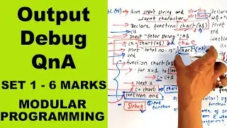Find Output Debug and question answer || Modular Programming || SET 1 || Readersnepal
