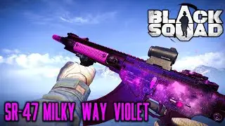 Black Squad ► SR-47 MILKY WAY VIOLET TDM Gameplay #98