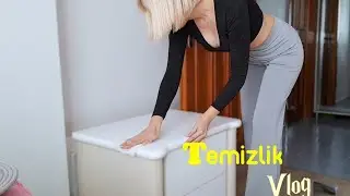 Temizlik vlog | kalça egzersizleri | ev temizliği vlog, clean with me 