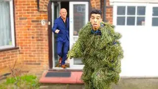 Ding Dong Ditch PRANK In Ghillie Suit (Don't Try This)