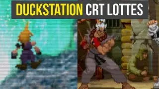 How to Enable crt lottes in DuckStation