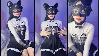Bigo halu cewek hijab cosplay bikin tegang 