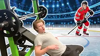 Am I stronger than Connor Bedard now?! *Road to a Bedsy Build Ep. 4*