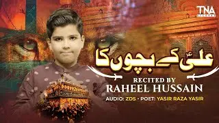 Ali Ke Bachoon Ka | Mola Ali Manqabat 2023 | Raheel Hussain | TNA Records