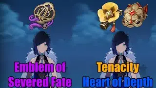 How Much Difference Between Emblem of Severed Fate Vs HOD & Tenacity For Yelan?