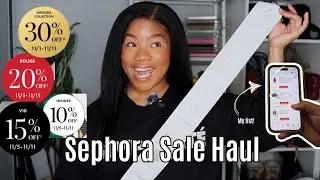 Shop With Me + Sephora VIB Sale Haul Part 1 | Sephora Fall 2024 Sale Haul