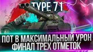 TYPE 71 - ПОМЕНЯЛ КАМУФЛЯЖ - СУПЕР УЛЬТРА ПУПЕР МЕГА ФИНАЛ ТРЕХ ОТМЕТОК