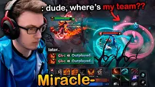 Miracle- starts PINGING after his team is NOT Helping, then this happens...