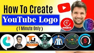 How To Create YouTube Logo in 