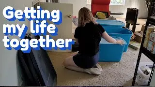 VLOG | trying to get my life together by cleaning the house