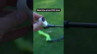 Think tiny with your #Insta360GO3S, introducing the #ArrowShot 🙌 #Insta360 #archery #pov #shorts