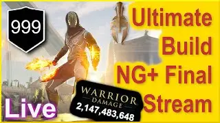 🔴 Assassins Creed Odyssey - Ultimate NG+ Grand Final Atlantis Stream with 2 Billion Damage Build!