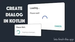 Kotlin Tutorial: Create Dialog in Kotlin