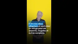 Insolite. Philippe vit avec 2 alligators, des serpents et des mygales dans son salon