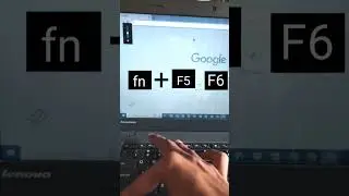 Laptop brightness up down | Computer brightness setting