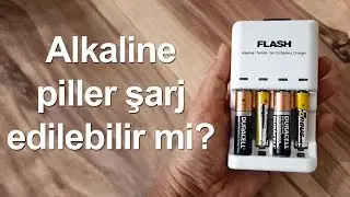 Alkaline piller şarj edilebilir mi? | Gayet güzel oluyor!