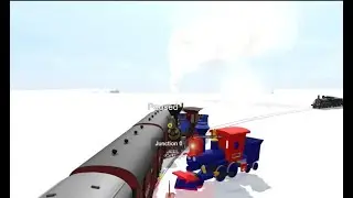 THE END OF CASEY JR AND FRIENDS - EMPTY SNOWLAND! - TRAINZ RAILROAD SIMULATOR