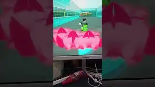 this is not a race clicker game, this is a roller race simulator game in Roblox 