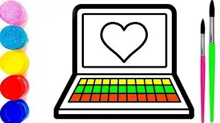 Bolalar Uchun Kompyuter rasm chizish / Drawing Computer for children/Рисование Компьютер для детей