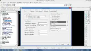 large deflection of springs in ANSYS