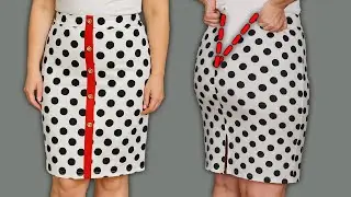 ✅SEWING TRICK: How to Easily Enlarge a Skirt for a Perfect Fit