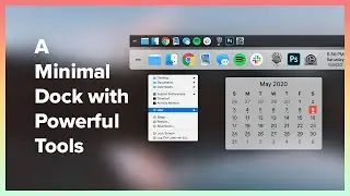 Custom Mac Dock! Add Widgets and Tools to Your Toolbar