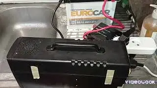 Работа Котла Беретта Сити от инвертора Фовал 1000 и от бесперебойников