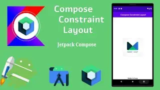 How to implement Constraint Layout in Jetpack Compose | Android | Kotlin | Make it Easy