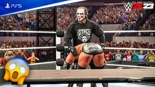 WWE 2K23 - Sting vs. Triple HHH | Extreme Rules Wrestlemania 31 | PS5™ [4K60]