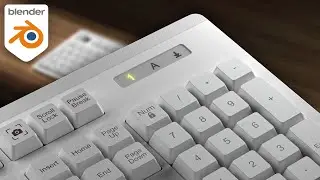 Keyboard in blender, Part 2: Keyboard body modeling