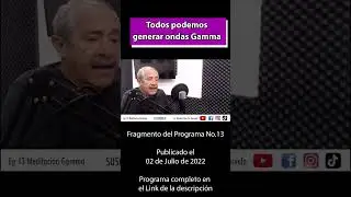 Todos podemos generar ondas gamma |  Luis Oscoy