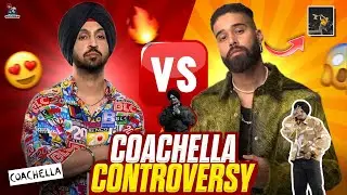 Reaction on Controversy AP Dhillon vs Diljit Dosanjh | Coachella Performance