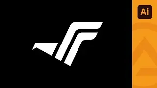 F Bird Logo Design in Adobe Illustrator | 