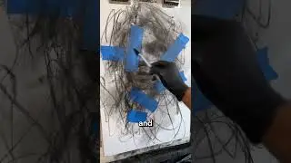 Turning $5 charcoal into a $1000 masterpiece (@mad.charcoal)