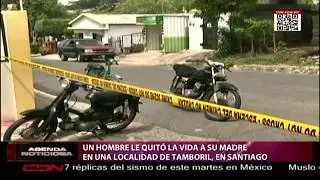 Un hombre mata a su madre en una localidad de Tamboril