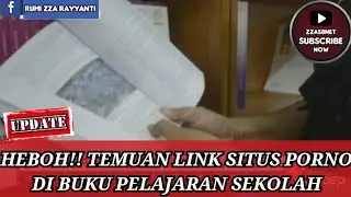HEBOH!! ON TRENDING TEMUAN LINK S|TUS P0RN0 DI BUKU PELAJARAN SEKOLAH