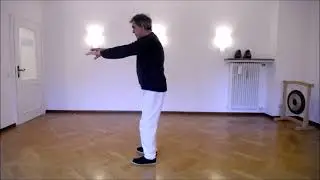 Taijiquan - 13er Form bis Peitsche - ausgeführt in vier Himmelsrichtungen nach links und rechts