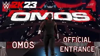 WWE 2K23 Omos Full Official Entrance!