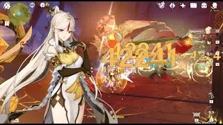 Lv90 C6 NINGGUANG MAIN DPS BUILD- THE WIDSITH R5