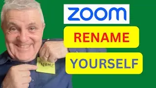 How to CHANGE Your NAME in ZOOM [Tutorial]