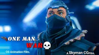 ONE MAN WAR CG Animation Short Film Prisma 3D