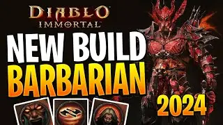 The Most Powerful BARBARIAN Build In 2024 | Diablo Immortal Barb Build 2024