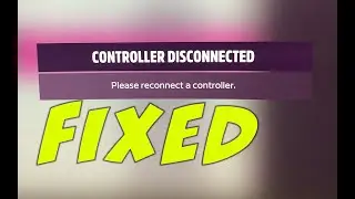 Forza Horizon - Controller Disconnected Fixed - Please reconnect a controller