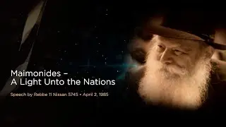 The Rebbe's speech 11 Nissan 5745. 
