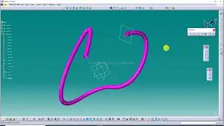 CATIA V5 WIREFRAME AND SURFACE DESIGN, CONNECT CURVE, SPLINE LECTURE-68A