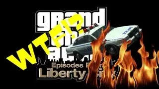 GTA IV EFLC - WTF!? - Cop ramp BOOM!
