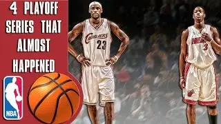 4 Epic NBA playoff series that almost happened
