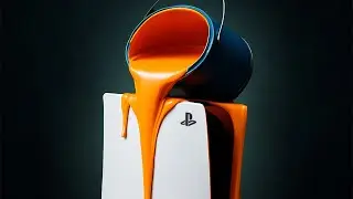 I spent 2 MONTHS painting my PS5!