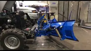 Снегоуборочный отвал на Скаут 504